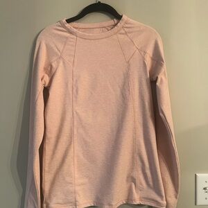 zuda Women's Long Sleeve Tee - Light Pink